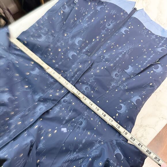 Obermeyer Teen Girls Taja Print Jacket Blue Celestial - Juniors Size XL - NWT - Picture 15 of 15